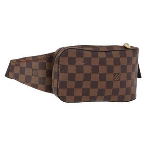 LOUIS VUITTON Damier Ebene Geronimos Shoulder Bag N51994 LV Auth mr1613